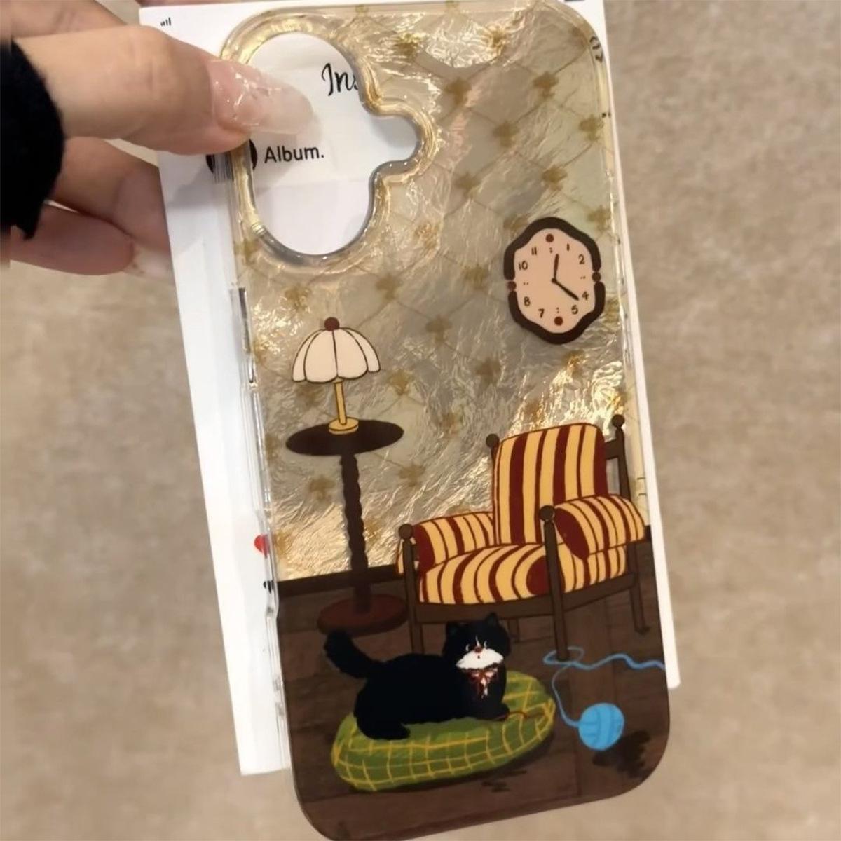 IMD Tin Foil Patterned Phone Case, Phone Protective Cover, Magnetic Suction Type, Wave Point Phone Case for Apple 16pro, Transparent Case For iPhone 17PROMAX
IMD Tin Foil Patterned Phone Case, Phone Protective Cover, Magnetic Suction Type, Wave Point Phone Case for Apple 16pro, Transparent Case For iPhone 17PROMAX