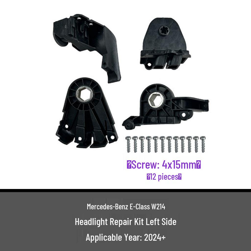Headlight Repair Kit for Mercedes-Benz E-Class W214 24+ (A2148206202L & 2148206302R)
Headlight Repair Kit for Mercedes-Benz E-Class W214 24+ (A2148206202L & 2148206302R)