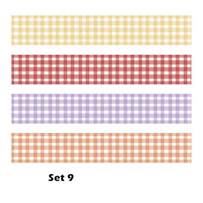 4 шт. Кольоровий плед паперовий набір стрічок васі 20 мм Основна решітка Декорація Клейкі маскувальні стрічки Наклейки Домашній щоденник своїми руками
4 шт. Кольоровий плед паперовий набір стрічок васі 20 мм Основна решітка Декорація Клейкі маскувальні стрічки Наклейки Домашній щоденник своїми руками