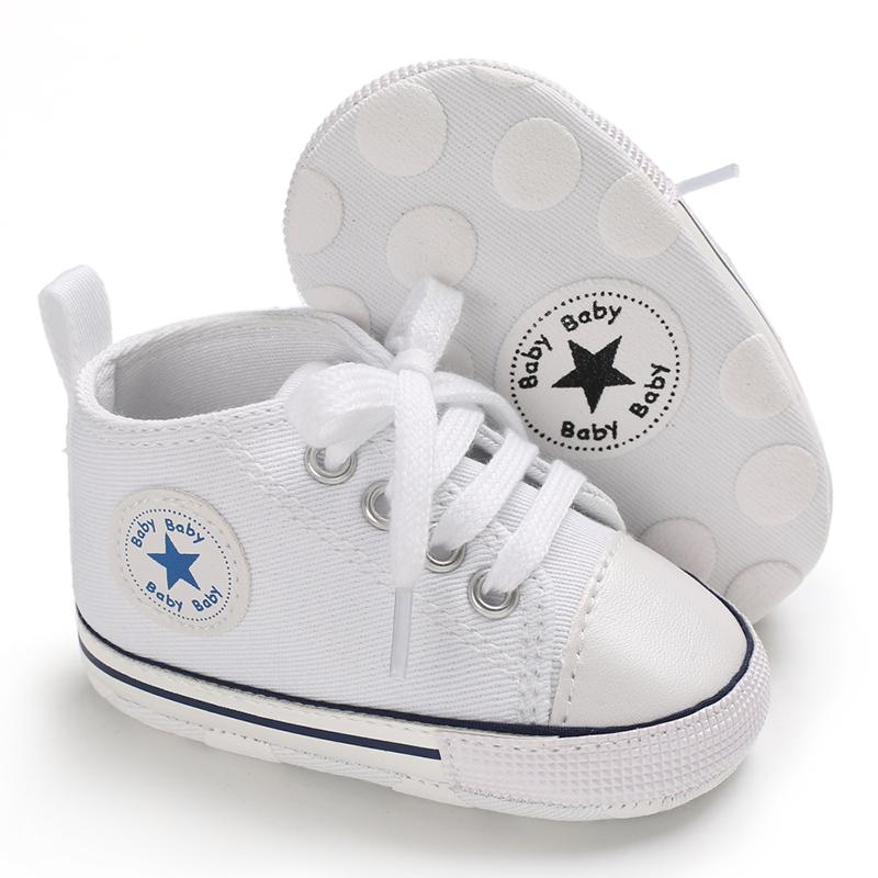 White Soft-soled Sneaker Fashion Infant Spring Shoe Newborn Infant Girls and Boys Recreational Baptism Non-Slip Walking Shoes 0-6 Months
White Soft-soled Sneaker Fashion Infant Spring Shoe Newborn Infant Girls and Boys Recreational Baptism Non-Slip Walking Shoes 0-6 Months