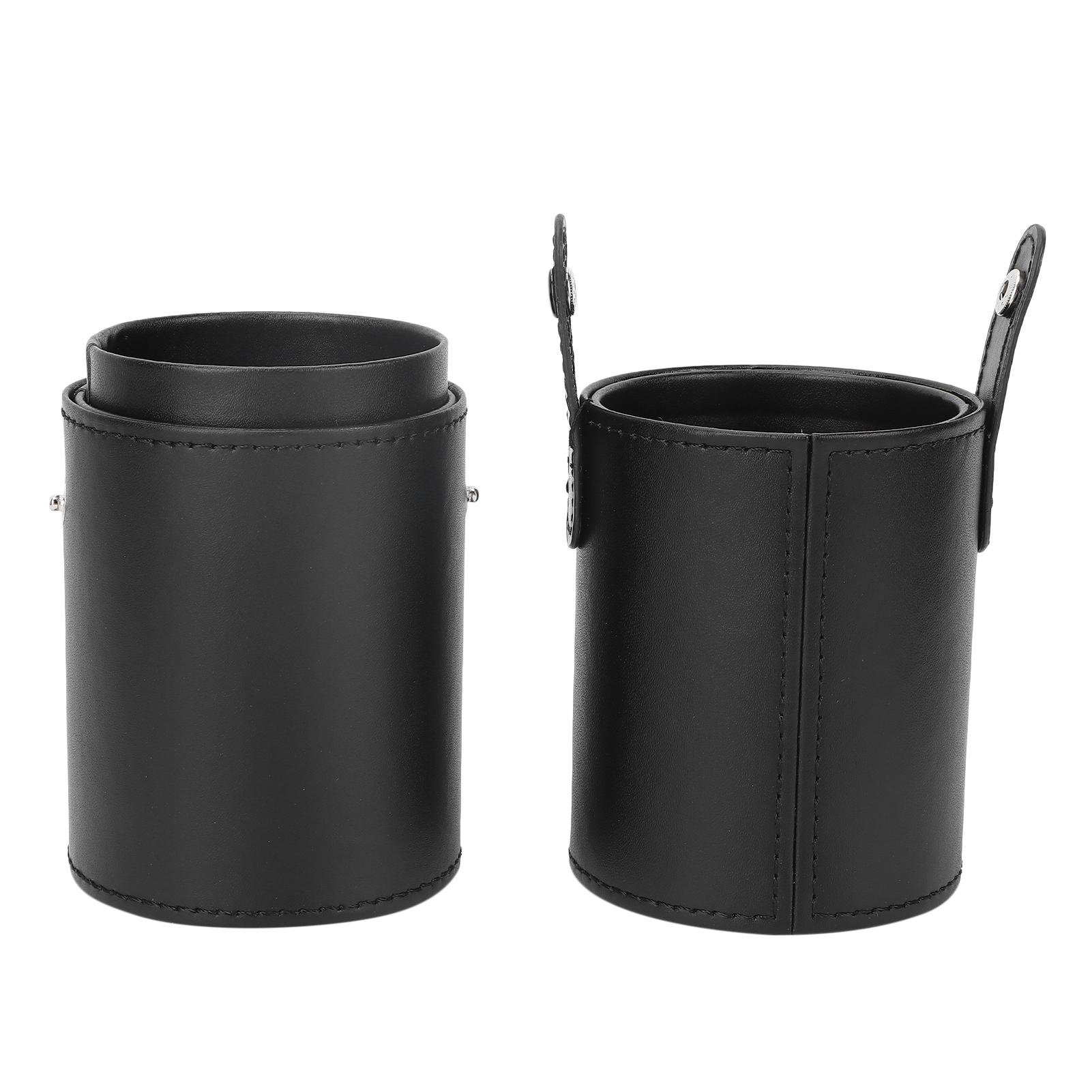 Makeup Brush Holder Organizer Portable PU Cosmetic Brush Storage Bag Box Accessory (Black)
Makeup Brush Holder Organizer Portable PU Cosmetic Brush Storage Bag Box Accessory (Black)