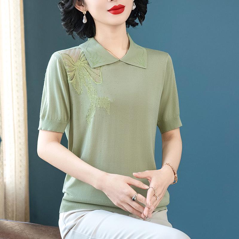 Summer 2026 Women s Ice Silk Knit Short Sleeve Top - Loose, Stylish, Plus Size, Chic & Trendy. XL (Recommended 100-110 jin) зелений
Summer 2026 Women s Ice Silk Knit Short Sleeve Top - Loose, Stylish, Plus Size, Chic & Trendy. XL (Recommended 100-110 jin) зелений