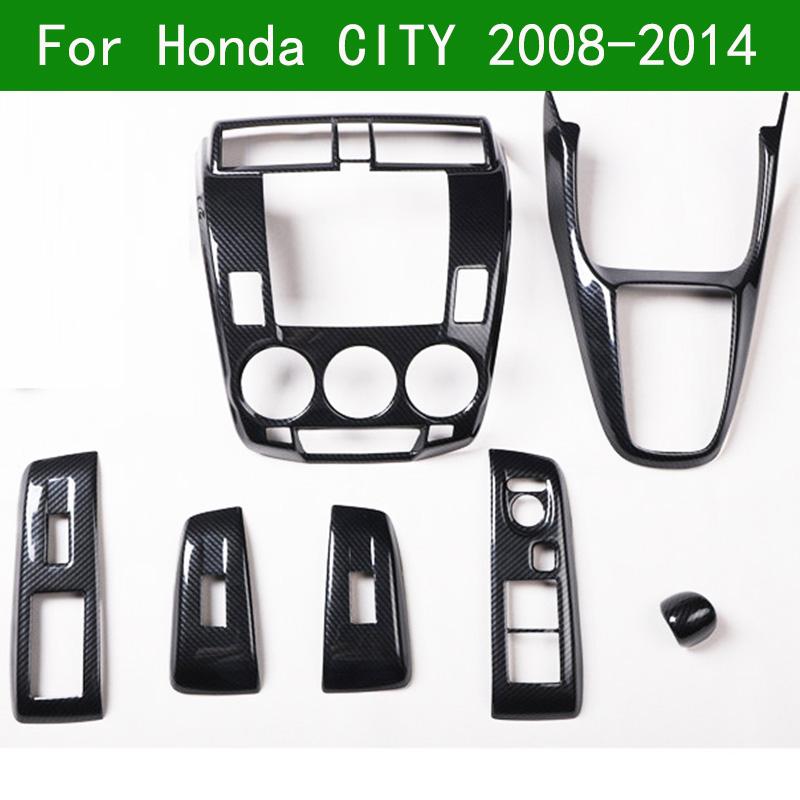Подходит для Honda City 2008-2014, крышка центральной консоли из углеродного волокна, внутренняя отделка переключателя стеклоподъемника, 2009 2010 2011
Подходит для Honda City 2008-2014, крышка центральной консоли из углеродного волокна, внутренняя отделка переключателя стеклоподъемника, 2009 2010 2011