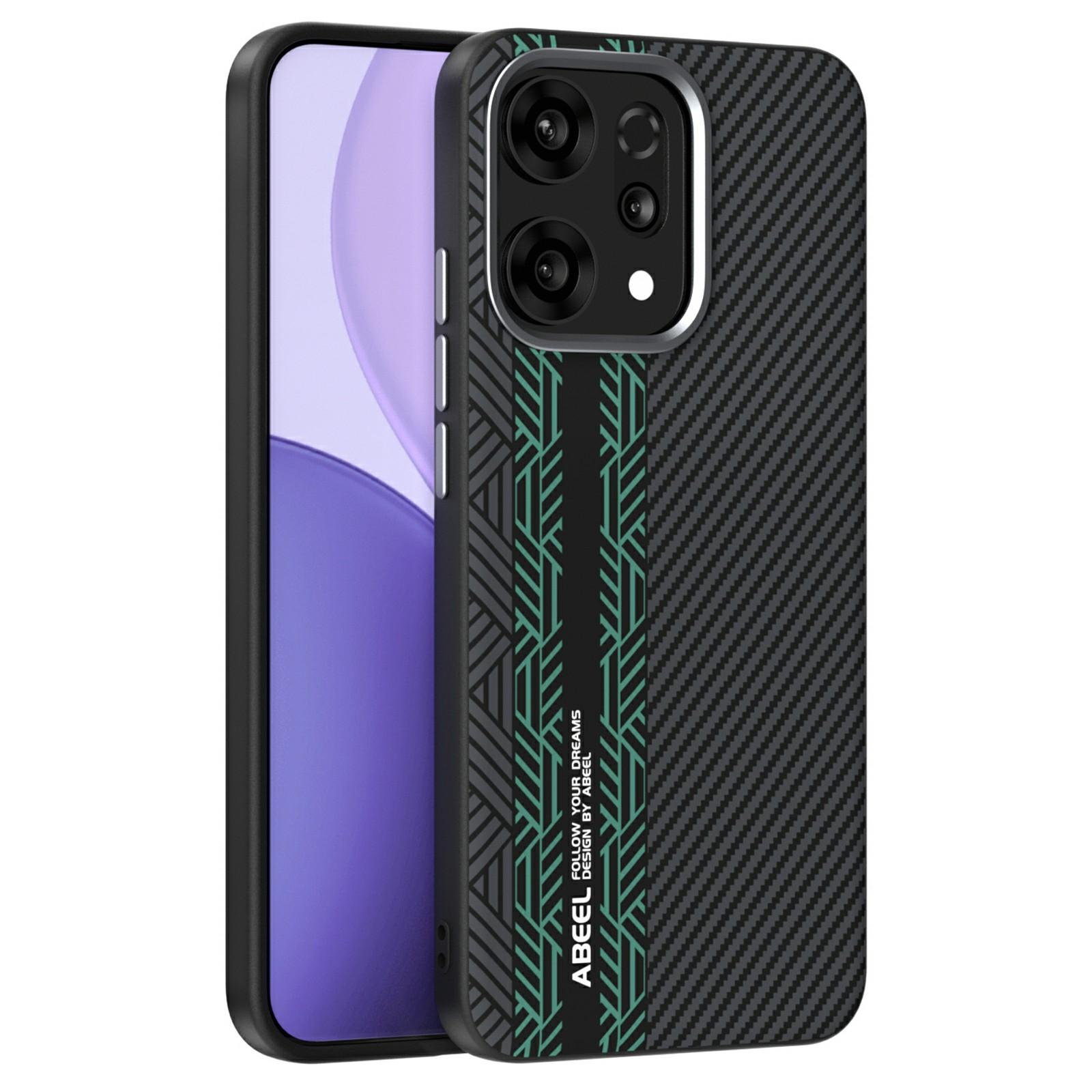 ABEEL Чохол для Oppo Reno14 Pro 5G PC+TPU+Алюмінієвий сплав+Шкіра PU Чохол для телефону Сумісний з MagSafe Texture 2
ABEEL Чохол для Oppo Reno14 Pro 5G PC+TPU+Алюмінієвий сплав+Шкіра PU Чохол для телефону Сумісний з MagSafe Texture 2