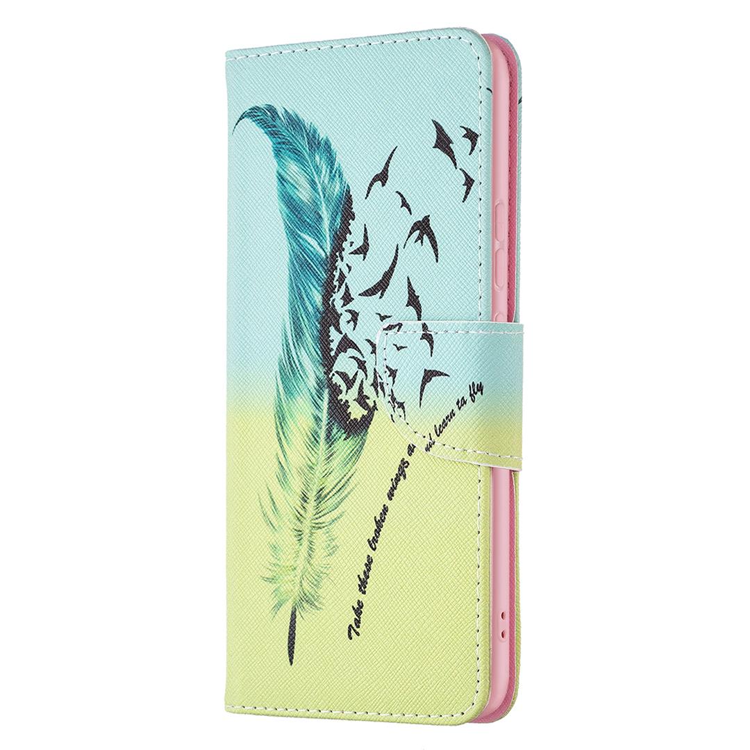 For Xiaomi 12 5G/12X 5G/12S 5G PU Leather Pattern Printing Wallet Phone Case Stand Feature Anti-Scratch Shockproof Folding Cover Feather and Birds
For Xiaomi 12 5G/12X 5G/12S 5G PU Leather Pattern Printing Wallet Phone Case Stand Feature Anti-Scratch Shockproof Folding Cover Feather and Birds