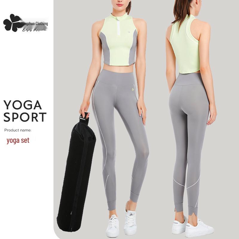 Women s Quick-Dry Spliced Fitness Set: Spring/Summer Yoga & Running Gear with Hip-Lifting Design Medium
Women s Quick-Dry Spliced Fitness Set: Spring/Summer Yoga & Running Gear with Hip-Lifting Design Medium