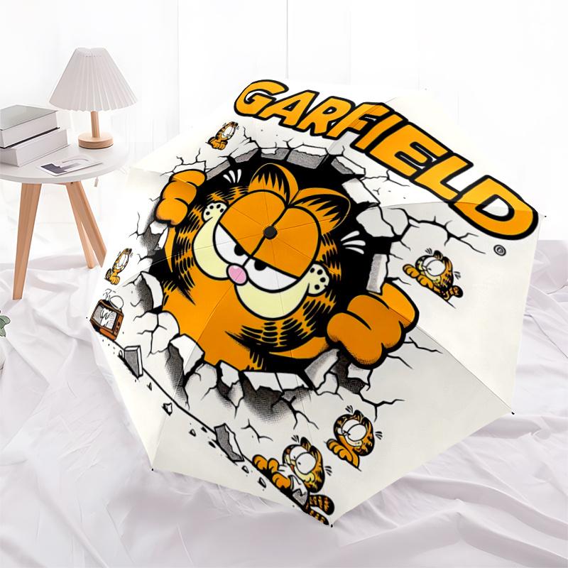 1pc Garfield Breaks Through the Wall Durable Cartoon Folding Umbrella, Portable 3-Fold Compact Umbrella for Men and Women, Suitable for Travel or Dail
1pc Garfield Breaks Through the Wall Durable Cartoon Folding Umbrella, Portable 3-Fold Compact Umbrella for Men and Women, Suitable for Travel or Dail