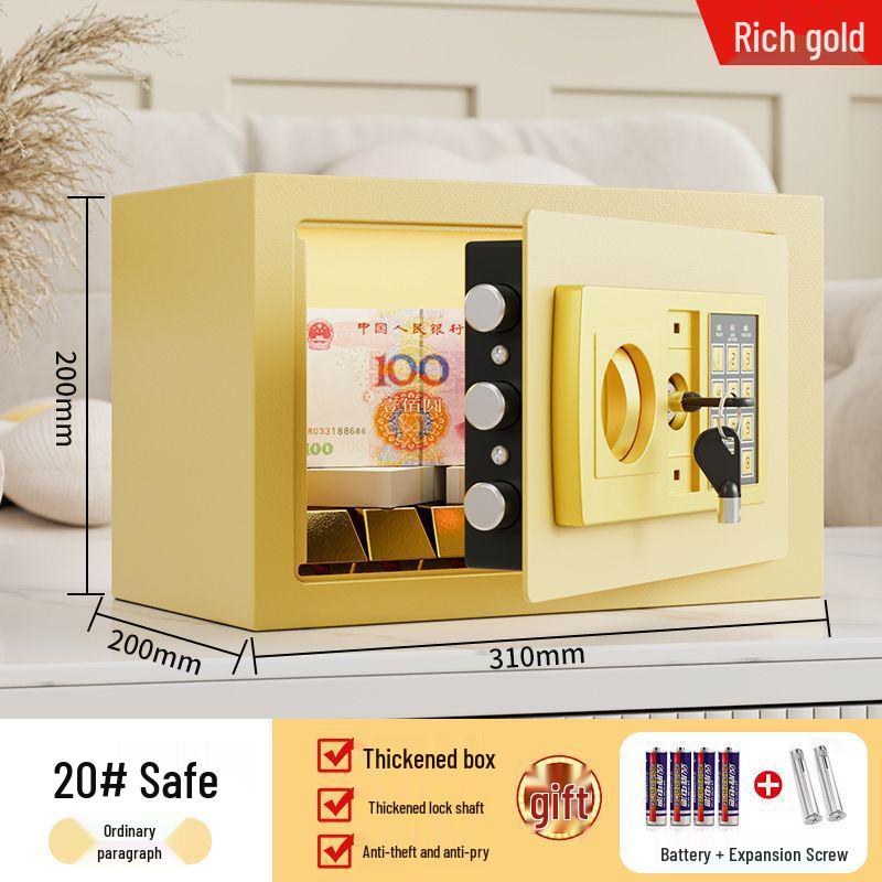 20-Slot Wall-Mounted Electronic Password Safe with Hidden Storage for Money, Documents, All-Steel Cabinet
20-Slot Wall-Mounted Electronic Password Safe with Hidden Storage for Money, Documents, All-Steel Cabinet