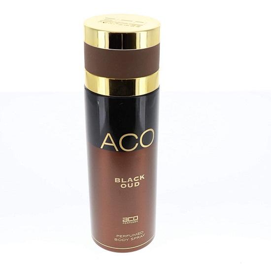 Aco Black Oud Body Perfume Spray 200ml
Aco Black Oud Body Perfume Spray 200ml