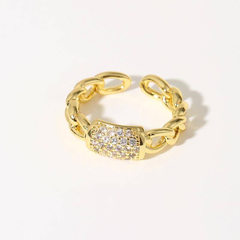Golden Plated Cuban Link Open Adjustable Ring with Synthetic Zircon Heart for Women Trendy Statement Jewelry Gift resizable золотий
Golden Plated Cuban Link Open Adjustable Ring with Synthetic Zircon Heart for Women Trendy Statement Jewelry Gift resizable золотий