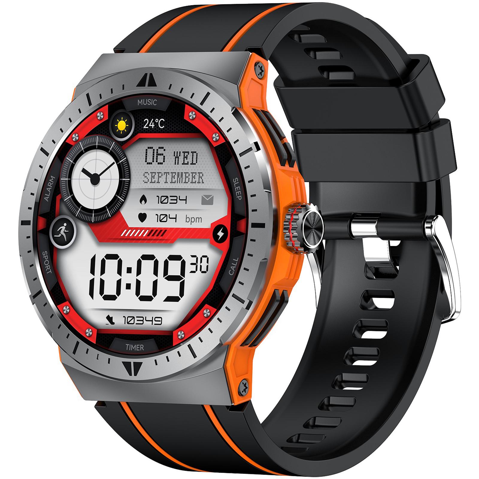HK52 1.43-inch AMOLED Screen Bluetooth-compatible Call Smart Watch Multiple Sports Mode Bracelet Orange
HK52 1.43-inch AMOLED Screen Bluetooth-compatible Call Smart Watch Multiple Sports Mode Bracelet Orange