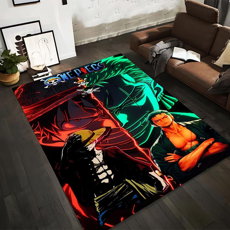 Anime Carpet with Straw Hat Pirate and Swordsman Design Suitable for use as an anti-slip for living room bedroom sofas 40x60cm( 15x23in )
Anime Carpet with Straw Hat Pirate and Swordsman Design Suitable for use as an anti-slip for living room bedroom sofas 40x60cm( 15x23in )