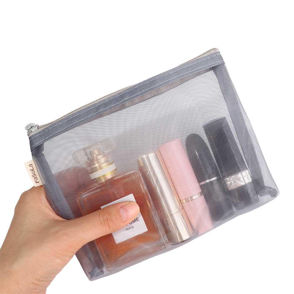 Transparent Convenient Travel Mesh Nylon Fashion Cosmetic Cases Storage Bag Makeup Bag Lipstick Bag S
Transparent Convenient Travel Mesh Nylon Fashion Cosmetic Cases Storage Bag Makeup Bag Lipstick Bag S