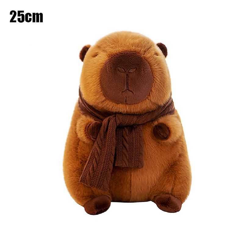 Scarf Capybara Plush Toy Cartoon Capibara Stuffed Animals Plush Toy Stuffed Doll Soothing Sleeping Toys For Kids Gifts 35cm
Scarf Capybara Plush Toy Cartoon Capibara Stuffed Animals Plush Toy Stuffed Doll Soothing Sleeping Toys For Kids Gifts 35cm