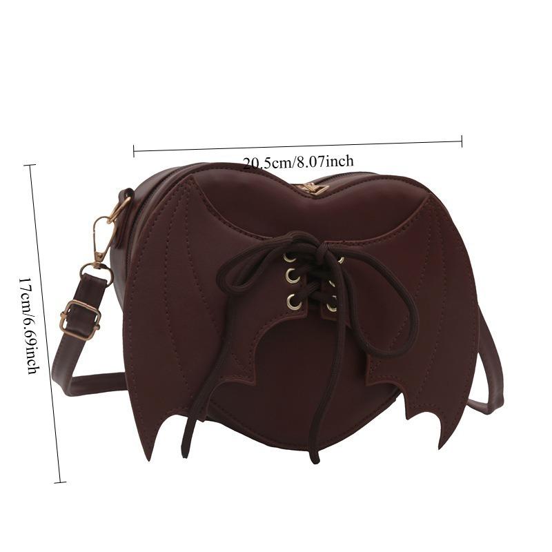New Halloween Bag Strap Design Bat Wings Bag Halloween Spooky Female Single Shoulder Slanting Cross Bag
New Halloween Bag Strap Design Bat Wings Bag Halloween Spooky Female Single Shoulder Slanting Cross Bag