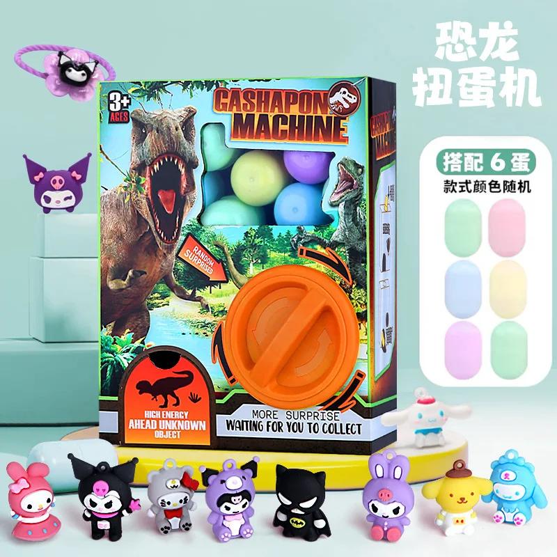 Sanrio Hello Kitty Kuromi Машинка для обертання яєць Весела капсульна лотерея Іграшка-антистрес Фігурка з механізмом обертання Різдвяні подарунки
Sanrio Hello Kitty Kuromi Машинка для обертання яєць Весела капсульна лотерея Іграшка-антистрес Фігурка з механізмом обертання Різдвяні подарунки