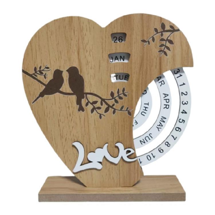 Adjustable Date Wooden Manual Rotating Annual Calendar Desktop Ornament Stable Base Creative Gift Design for Occasions
Adjustable Date Wooden Manual Rotating Annual Calendar Desktop Ornament Stable Base Creative Gift Design for Occasions