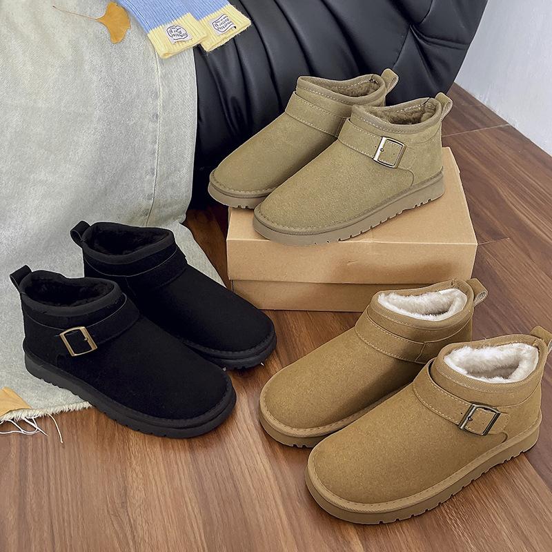 Independent station wish foreign trade large size velvet warm snow boots winter thick-soled anti-skid buckle and short boots women 35 хаки
Independent station wish foreign trade large size velvet warm snow boots winter thick-soled anti-skid buckle and short boots women 35 хаки