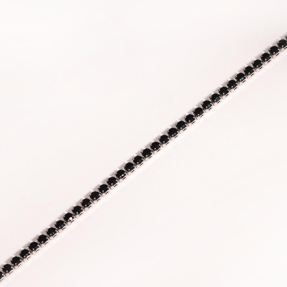 HipHop Black Crystal Iced Out Cubic Zirconia Tennis Necklace For Women 18K Gold Plated Hippie Bridesmaid Jewelry
HipHop Black Crystal Iced Out Cubic Zirconia Tennis Necklace For Women 18K Gold Plated Hippie Bridesmaid Jewelry