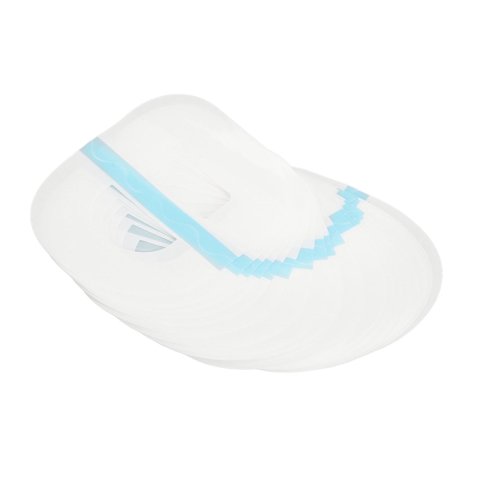 20 шт. предварительно вырезанные водонепроницаемые клейкие ленты для датчиков датчиков кожи прозрачный