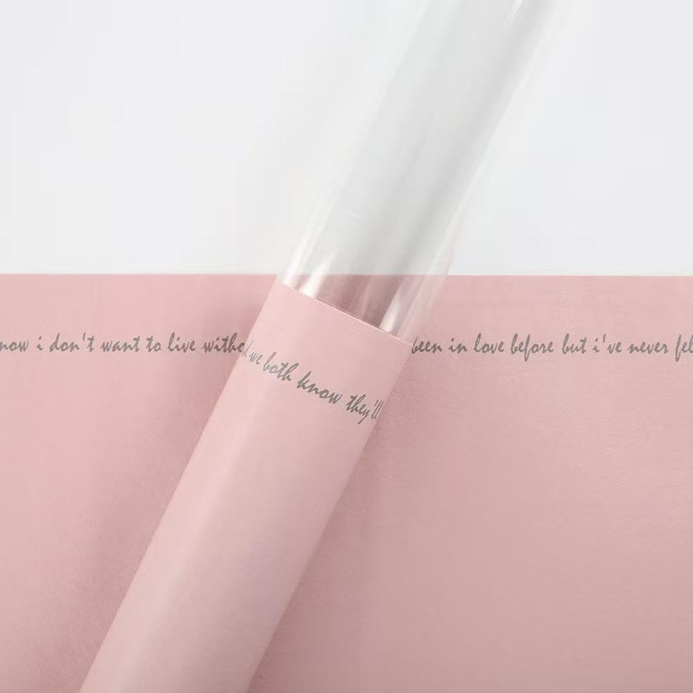 20 Pieces Waterproof Single Flower Wrapping Bags Romantic Transparent Bouquet Packaging Bag Plastic Integrated 50-30 cm рожевий
20 Pieces Waterproof Single Flower Wrapping Bags Romantic Transparent Bouquet Packaging Bag Plastic Integrated 50-30 cm рожевий