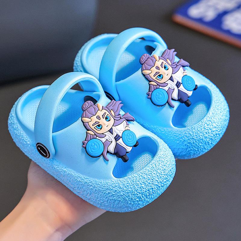 Nezha clogs1Years Old3Indoor waterproof and anti-collision closed-toe children s slippers for summer, for boys, girls, toddlers, and infants 30-31Inner Length19cm світло-синій колір
Nezha clogs1Years Old3Indoor waterproof and anti-collision closed-toe children s slippers for summer, for boys, girls, toddlers, and infants 30-31Inner Length19cm світло-синій колір