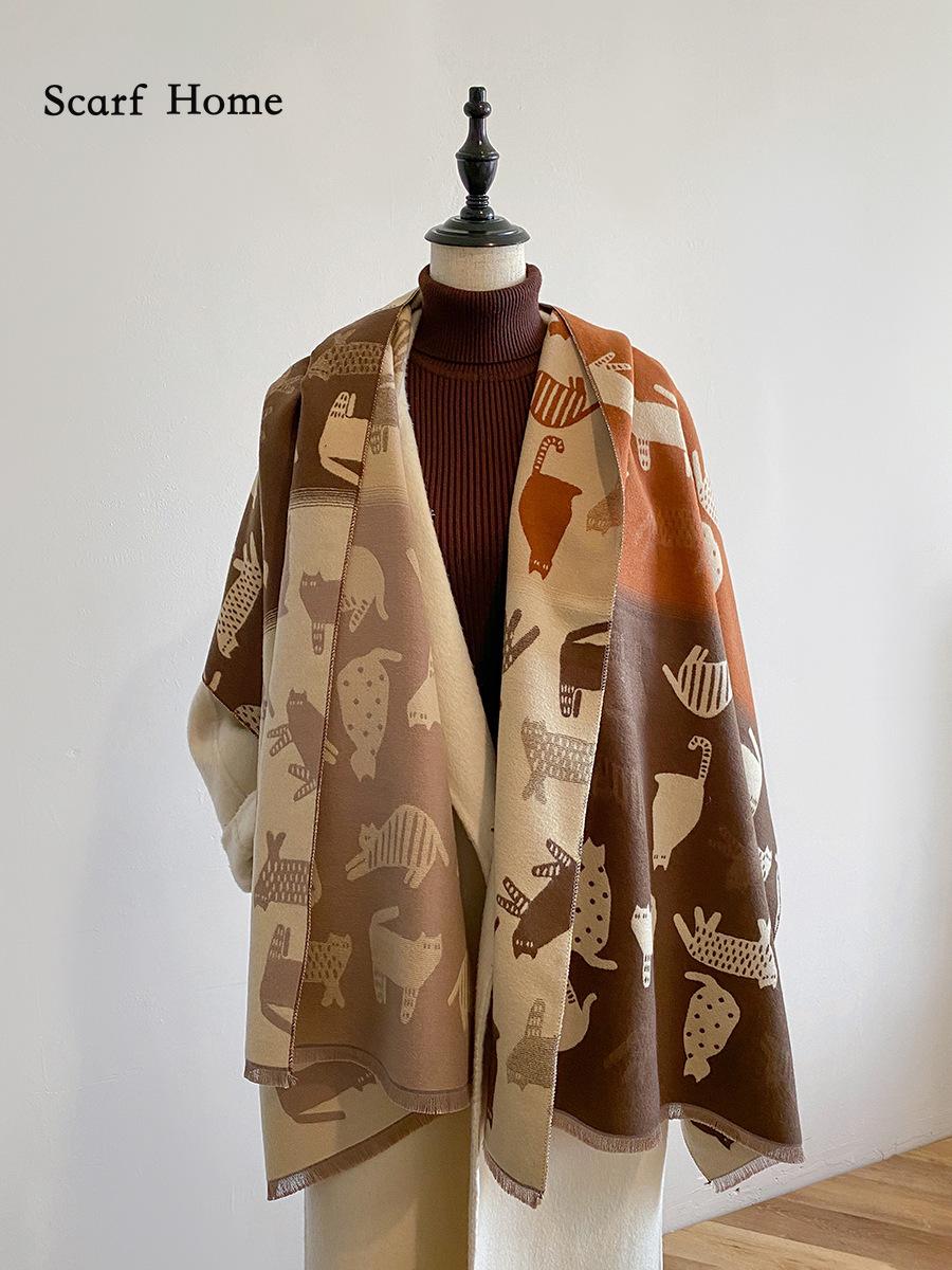 Высококачественные роскошные кашемировые шарфы, утолщенный теплый шейный шарф для женщин 
Высококачественные роскошные кашемировые шарфы, утолщенный теплый шейный шарф для женщин