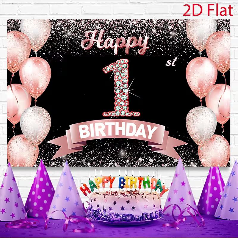 2D Flat Print Rose Gold 1st Birthday Tapestry Party Background Cloth 47.2x31.5inch/120*80cm
2D Flat Print Rose Gold 1st Birthday Tapestry Party Background Cloth 47.2x31.5inch/120*80cm