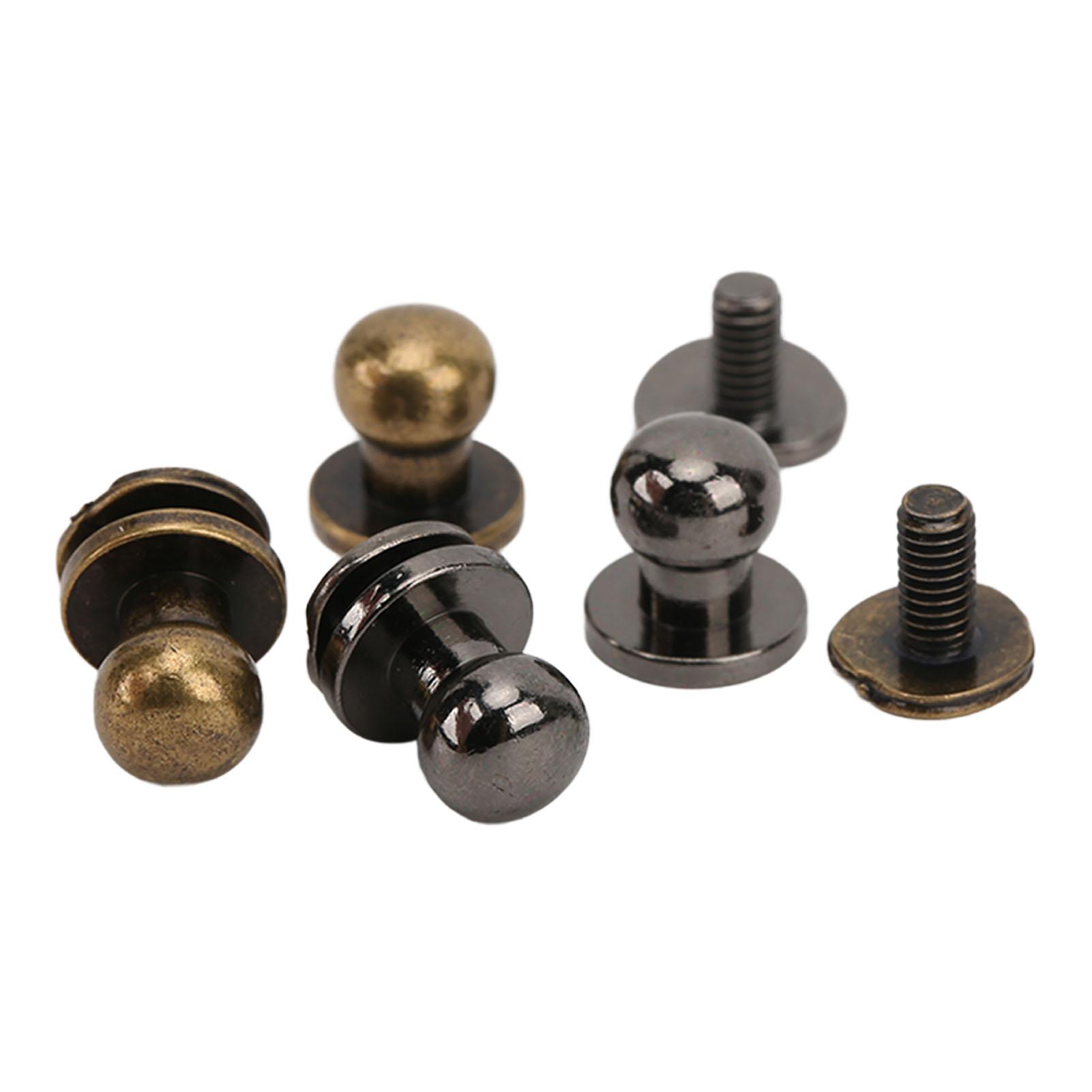 200 Set Chicago Screws 0.3x0.2in Pure Copper Glossy Round Head Leather Rivets for Bag Case Clothes
200 Set Chicago Screws 0.3x0.2in Pure Copper Glossy Round Head Leather Rivets for Bag Case Clothes