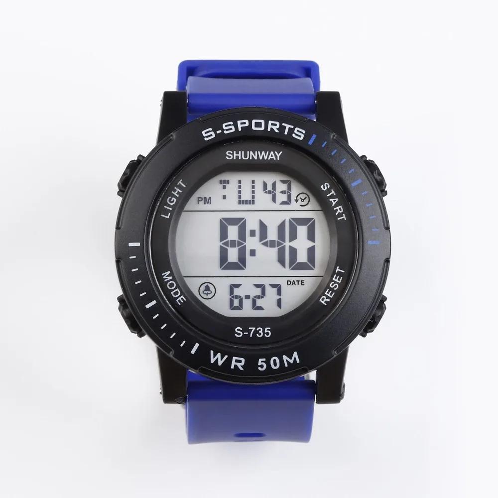 New TPU Sports Watch ABS Simple Digital Watch Night Glow Multifunction Electronic Watch Men
New TPU Sports Watch ABS Simple Digital Watch Night Glow Multifunction Electronic Watch Men