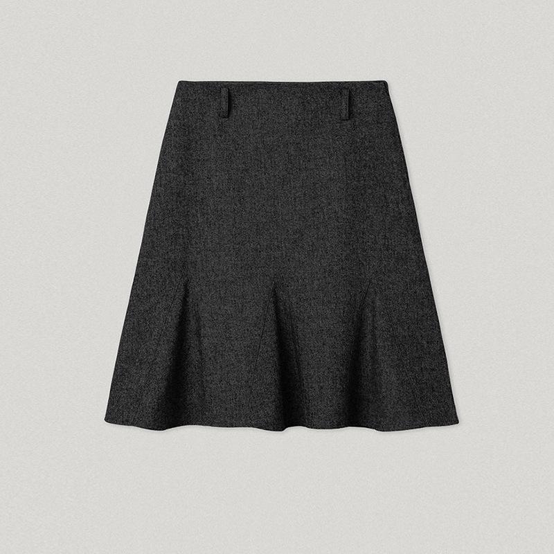 Smooth Mood Mermaid Pleated Skirt - Women s Autumn/Winter High-End Slimming, Solid Color Temperament Short Skirt 1 серый/древесный уголь
Smooth Mood Mermaid Pleated Skirt - Women s Autumn/Winter High-End Slimming, Solid Color Temperament Short Skirt 1 серый/древесный уголь