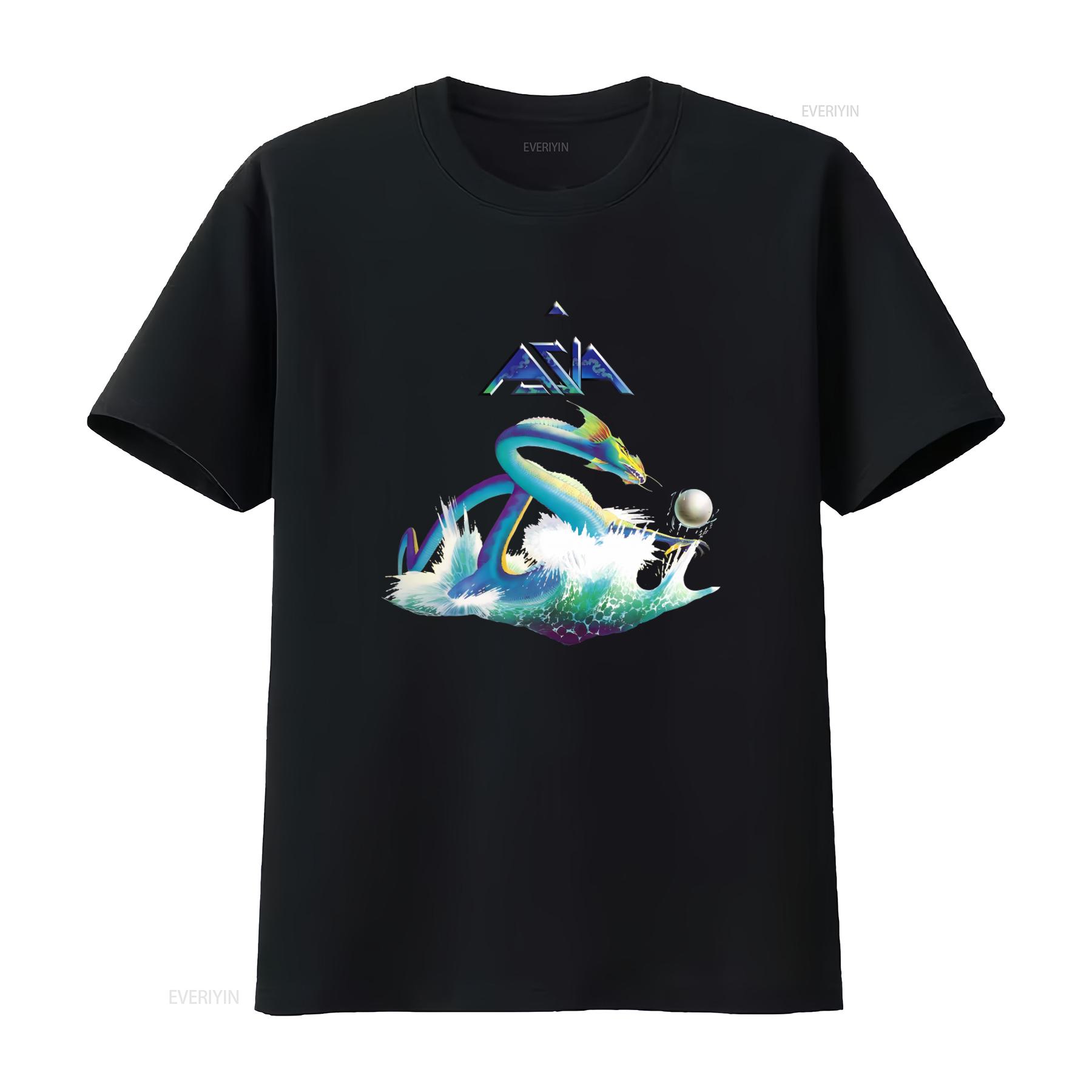 Vintage Asia Band Mens T Shirt Black S to 5XL Retro Design with Colorful Dragon and Wave Print vintage Washed homme Breathable 4XL
Vintage Asia Band Mens T Shirt Black S to 5XL Retro Design with Colorful Dragon and Wave Print vintage Washed homme Breathable 4XL