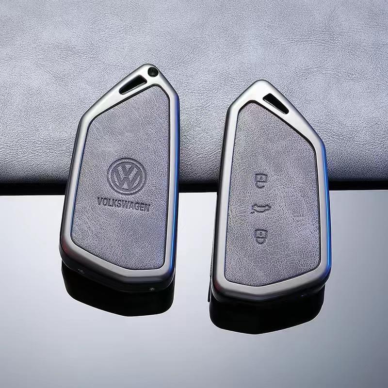 New Alloy Leather Car Key Case Full Cover Shell For VW Volkswagen ID.3 ID.4 Golf 8 2022 2023 MK8 Auto Keyless Keychain Acce
New Alloy Leather Car Key Case Full Cover Shell For VW Volkswagen ID.3 ID.4 Golf 8 2022 2023 MK8 Auto Keyless Keychain Acce