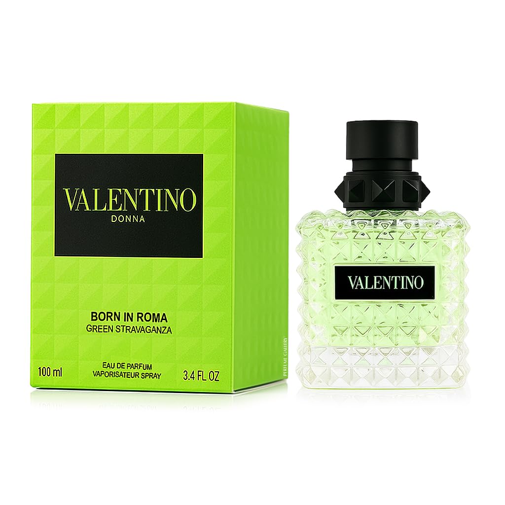 Valentino Donna Born In Roma Green Stravaganza by Valentino for Women - 3.4 oz EDP Spray, Floral Fragrance 100ML
Valentino Donna Born In Roma Green Stravaganza by Valentino for Women - 3.4 oz EDP Spray, Floral Fragrance 100ML