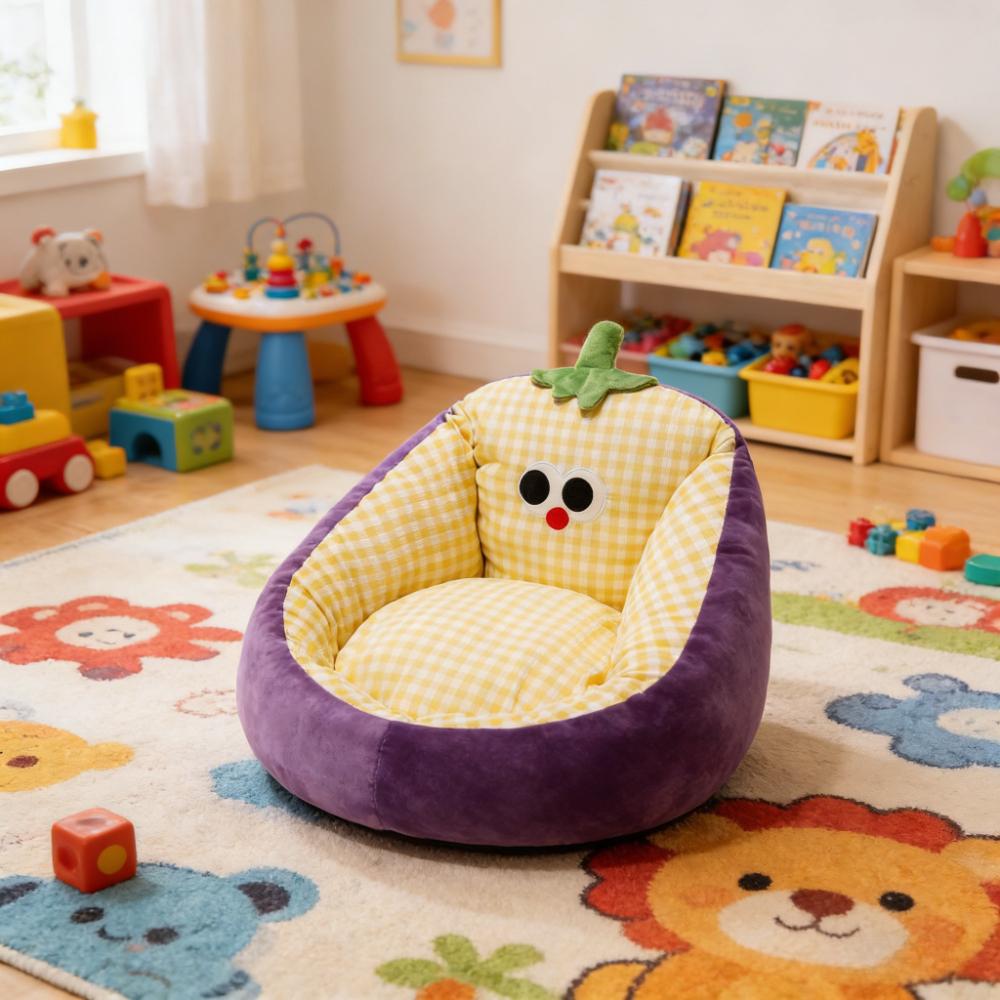 Cute Eggplant-shaped Bean Bag Chair Tatami Leisure Reading Sofa Soft Stuffed Floor Cushion Reading Seat Home Decor
Cute Eggplant-shaped Bean Bag Chair Tatami Leisure Reading Sofa Soft Stuffed Floor Cushion Reading Seat Home Decor