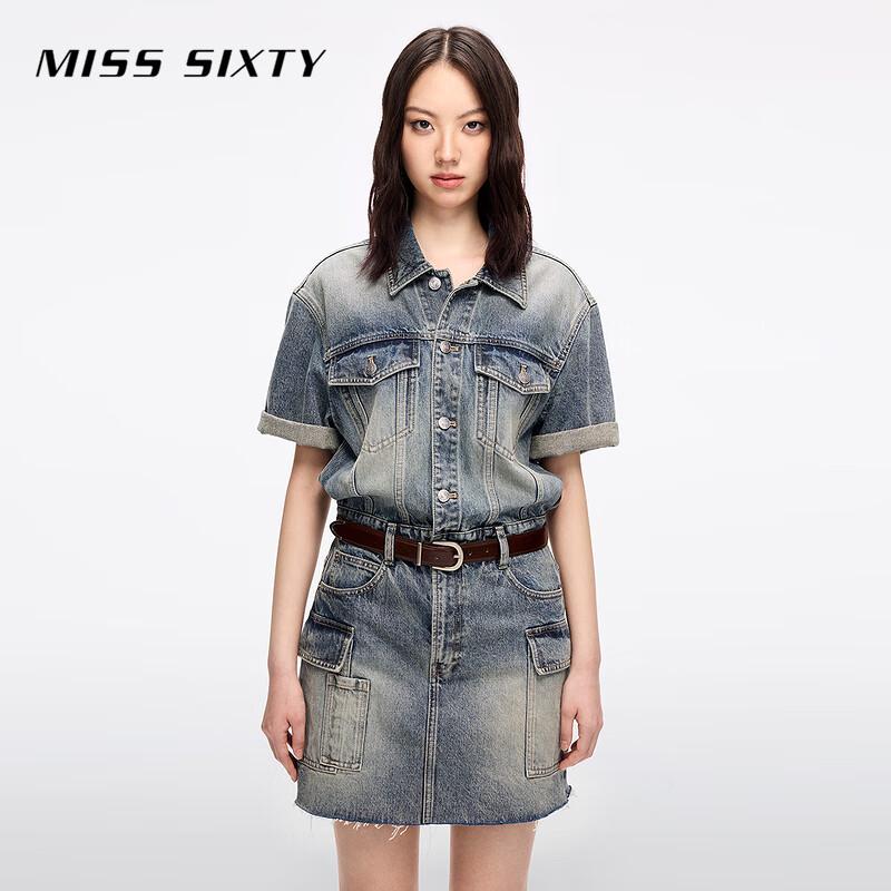 MISS SIXTY 2025 Spring Denim Belted Mini Dress L
MISS SIXTY 2025 Spring Denim Belted Mini Dress L