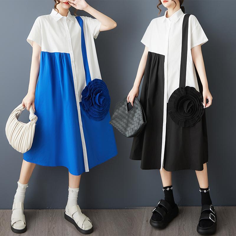 DIMANAF New Plus Size Loose Dress Basic Buttons Women 2025 Summer Casual Style Short Sleeves Shirt Dress Maxi One Size синій
DIMANAF New Plus Size Loose Dress Basic Buttons Women 2025 Summer Casual Style Short Sleeves Shirt Dress Maxi One Size синій