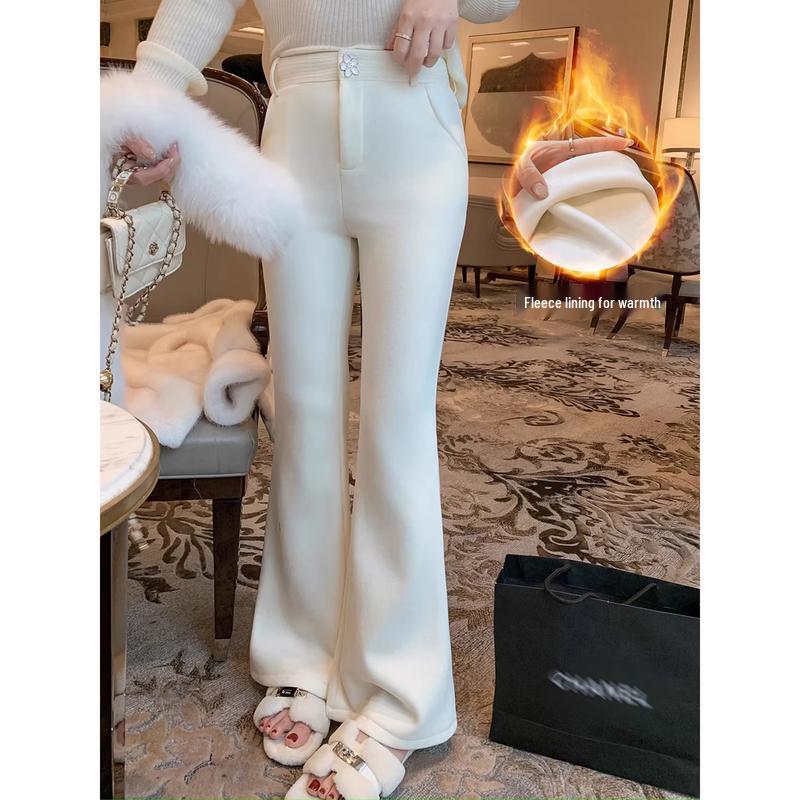Women s Fleece-Lined Flared Wide-Leg Trousers S
Women s Fleece-Lined Flared Wide-Leg Trousers S