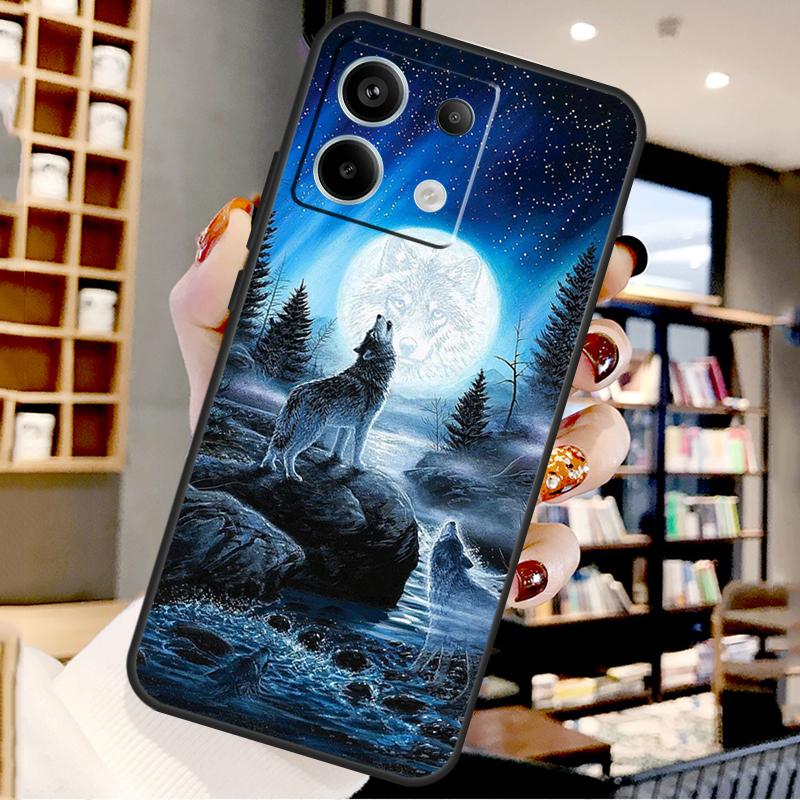 Moon Roaring Wolf For Xiaomi Redmi Note 14 Pro 9 10 11 12 13 15 Pro Plus Case For Redmi 15 15C 13C 12C 10C 14C Redmi 13 4G
Moon Roaring Wolf For Xiaomi Redmi Note 14 Pro 9 10 11 12 13 15 Pro Plus Case For Redmi 15 15C 13C 12C 10C 14C Redmi 13 4G