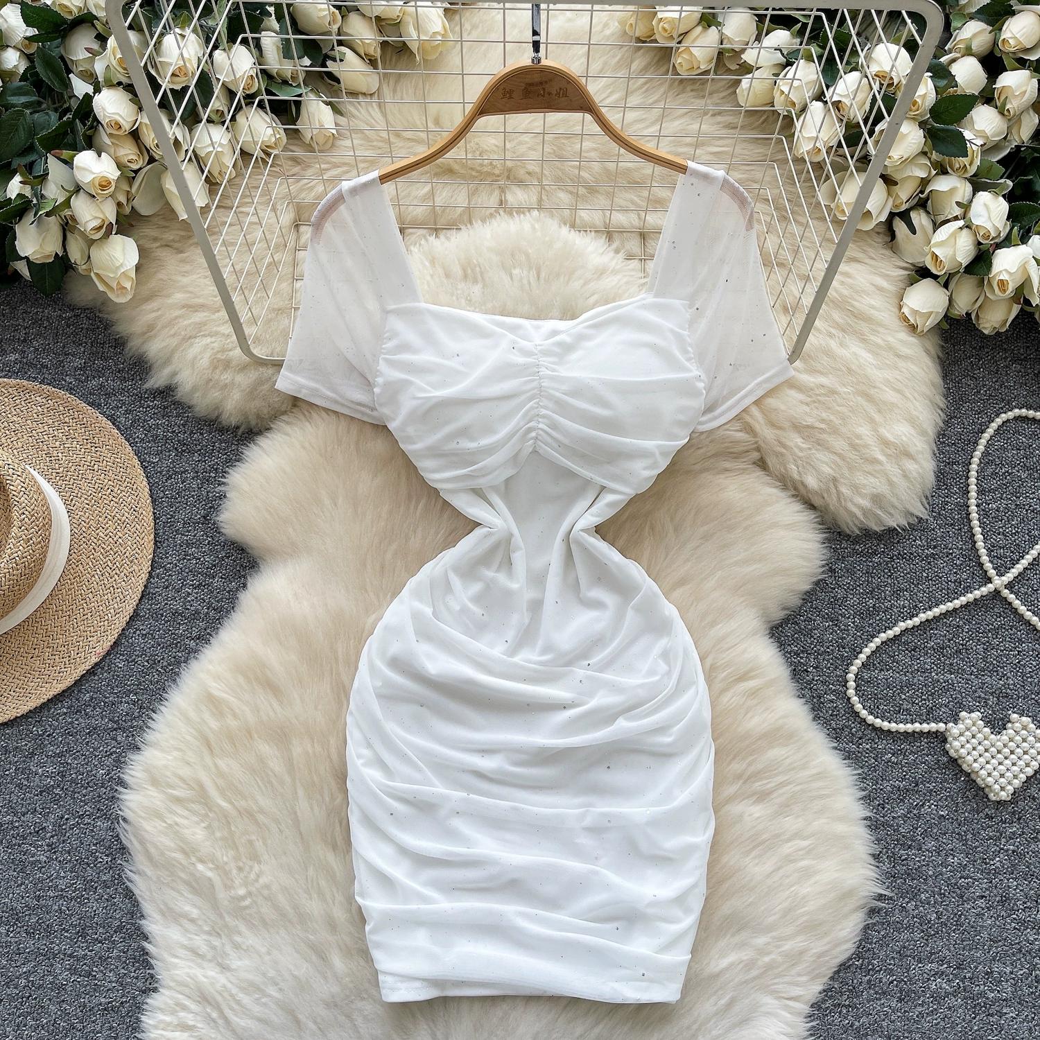Летние женские квадратный воротник короткий рукав мини сексуальные клубные вечерние облегающие платья-футляры M белый
Летние женские квадратный воротник короткий рукав мини сексуальные клубные вечерние облегающие платья-футляры M белый