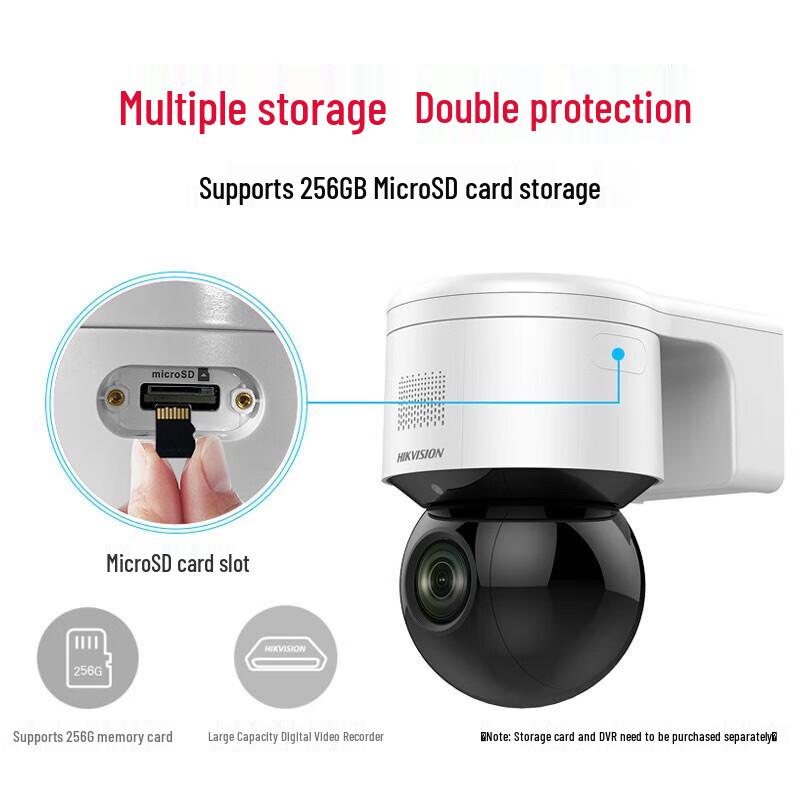 HIKVISION 4MP 4G Full-Color Outdoor PTZ Dome Camera CN plug (adapter included)
HIKVISION 4MP 4G Full-Color Outdoor PTZ Dome Camera CN plug (adapter included)