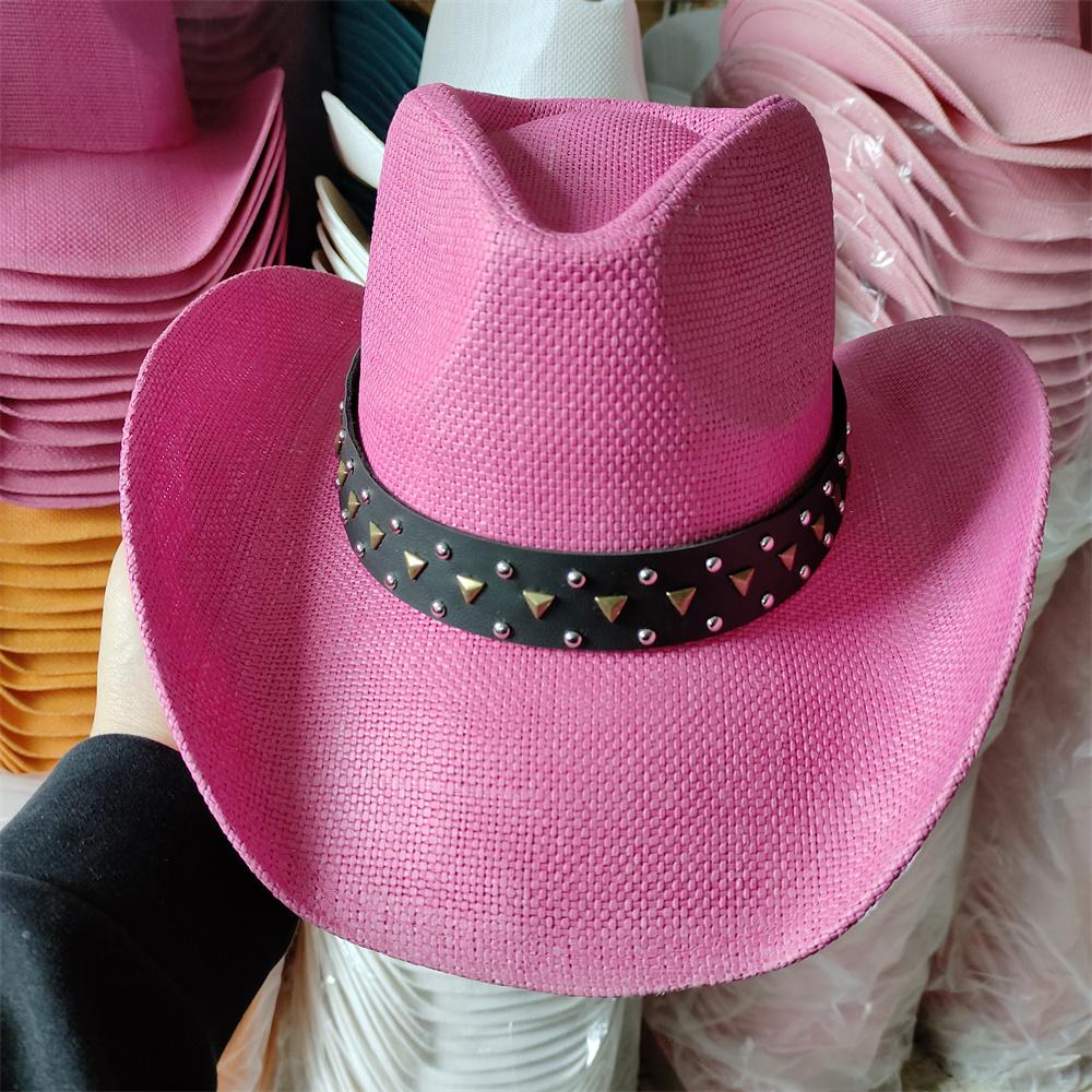 Men s Cardboard Straw Hat Large Brim Western Cowboy Straw Hat for Men and Women Outdoor Summer Sun Hat Double Concave Cowboy Hat 56-58CM
Men s Cardboard Straw Hat Large Brim Western Cowboy Straw Hat for Men and Women Outdoor Summer Sun Hat Double Concave Cowboy Hat 56-58CM