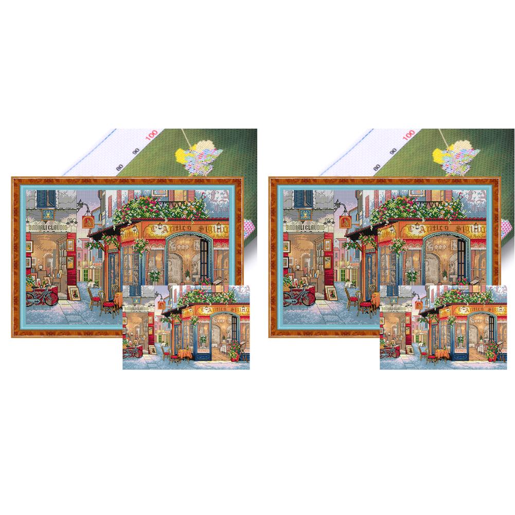 Полная вышивка эко-хлопковой нитью 11CT с принтом, угловой узор, вышивка крестом, 70x50 см
Полная вышивка эко-хлопковой нитью 11CT с принтом, угловой узор, вышивка крестом, 70x50 см