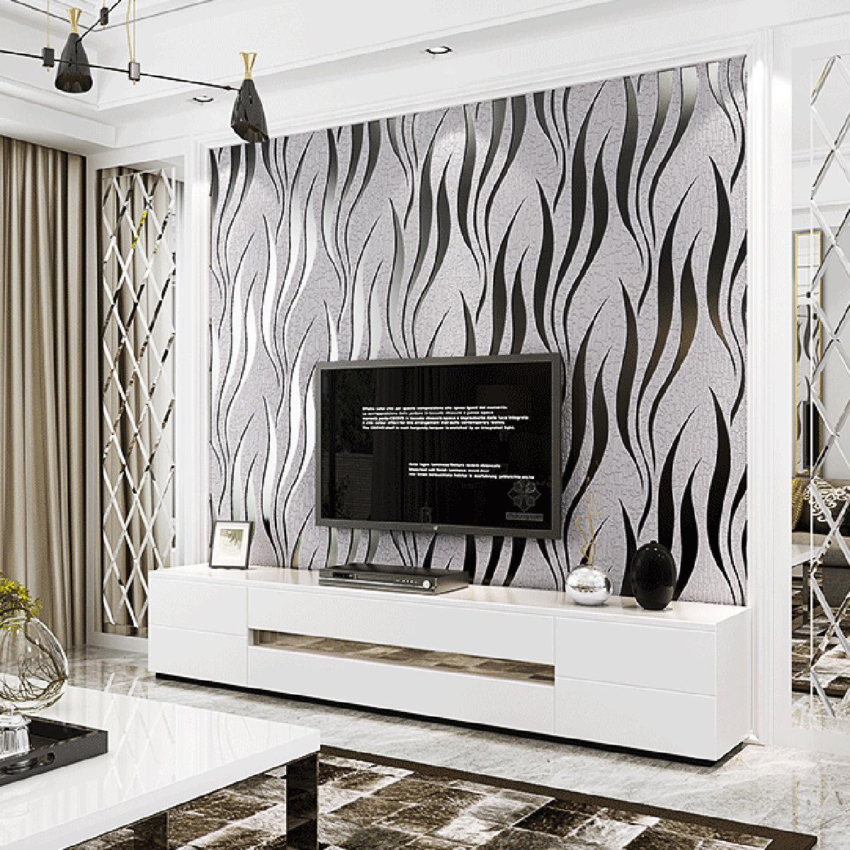 Wavy Stripe Wallpaper Thickened Deer Skin Velvet for Bedroom Living Room TV Wall Background Wallpaper Papel De Parede 2mx53cm
Wavy Stripe Wallpaper Thickened Deer Skin Velvet for Bedroom Living Room TV Wall Background Wallpaper Papel De Parede 2mx53cm