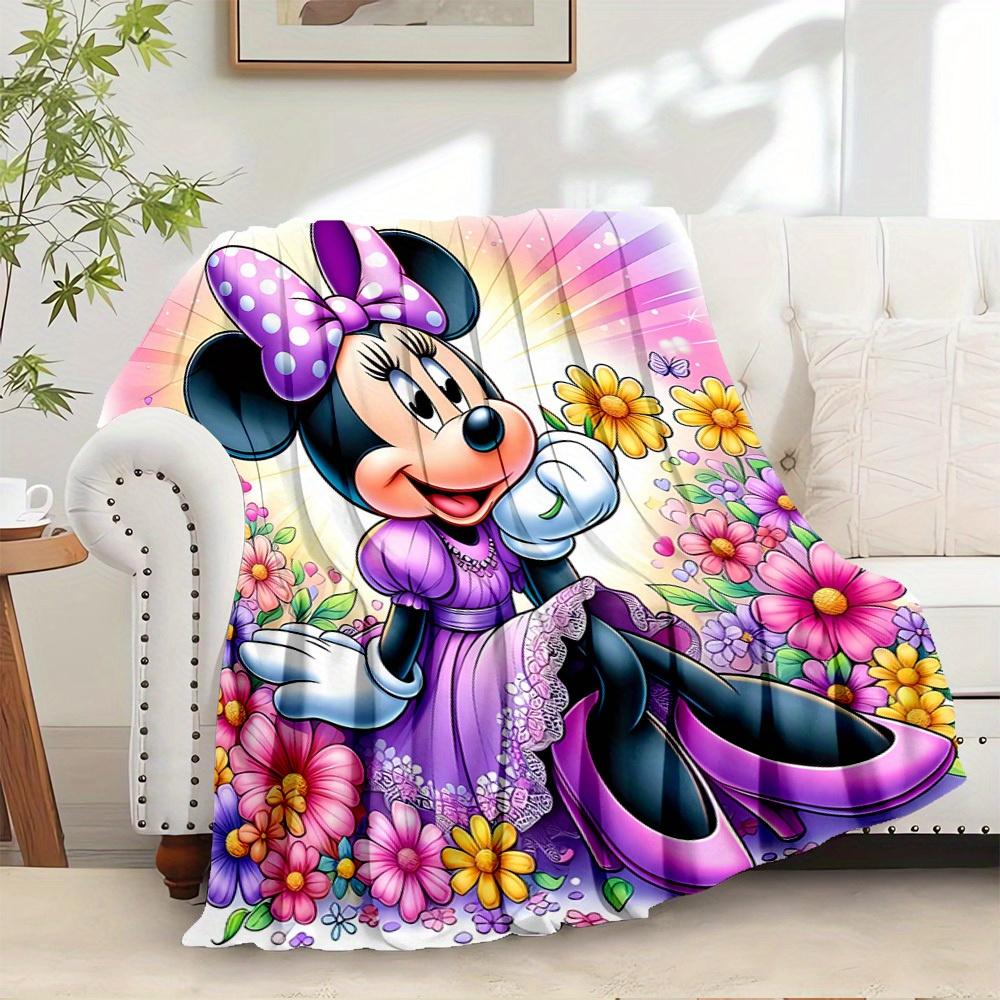 1 PC Velvet Bedding Throw Blanket - Minnie Mouse Floral Design - Soft and Cozy for Sofa, Couch, or Bed - Perfect Gift for Disney Lovers - Ho 130x150cm
1 PC Velvet Bedding Throw Blanket - Minnie Mouse Floral Design - Soft and Cozy for Sofa, Couch, or Bed - Perfect Gift for Disney Lovers - Ho 130x150cm