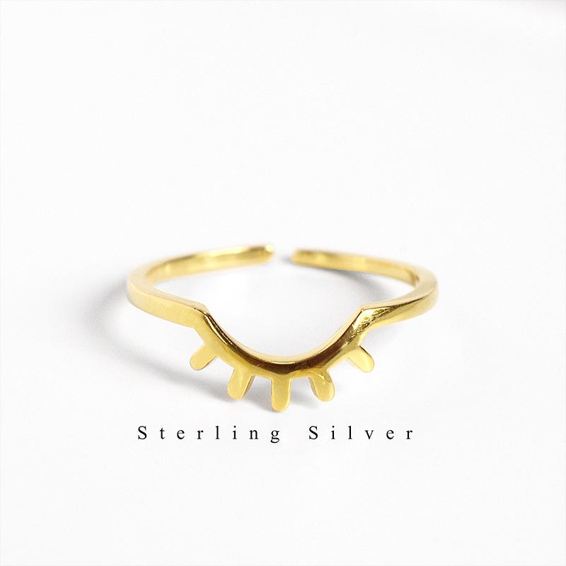 Шикарное кольцо в корейском стиле из стерлингового серебра 925 пробы и золота 24 карата с геометрическим дизайном для женщин 925 Sterling Silver
Шикарное кольцо в корейском стиле из стерлингового серебра 925 пробы и золота 24 карата с геометрическим дизайном для женщин 925 Sterling Silver