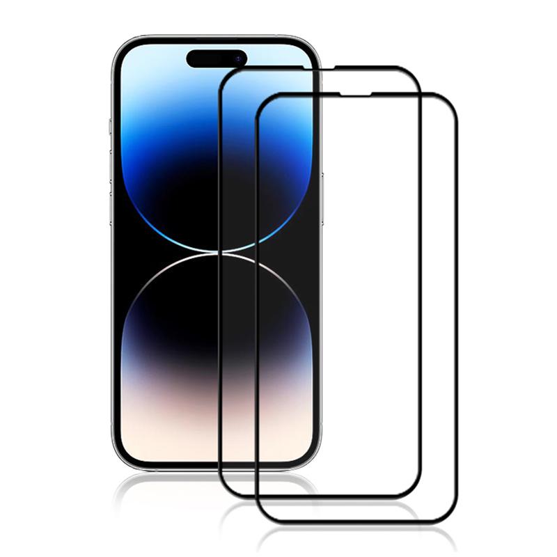 AMORUS 2Pcs For iPhone 15 Pro Full Glue Full Screen Protector HD Transparent Silk Printing Tempered Glass Film Black
AMORUS 2Pcs For iPhone 15 Pro Full Glue Full Screen Protector HD Transparent Silk Printing Tempered Glass Film Black