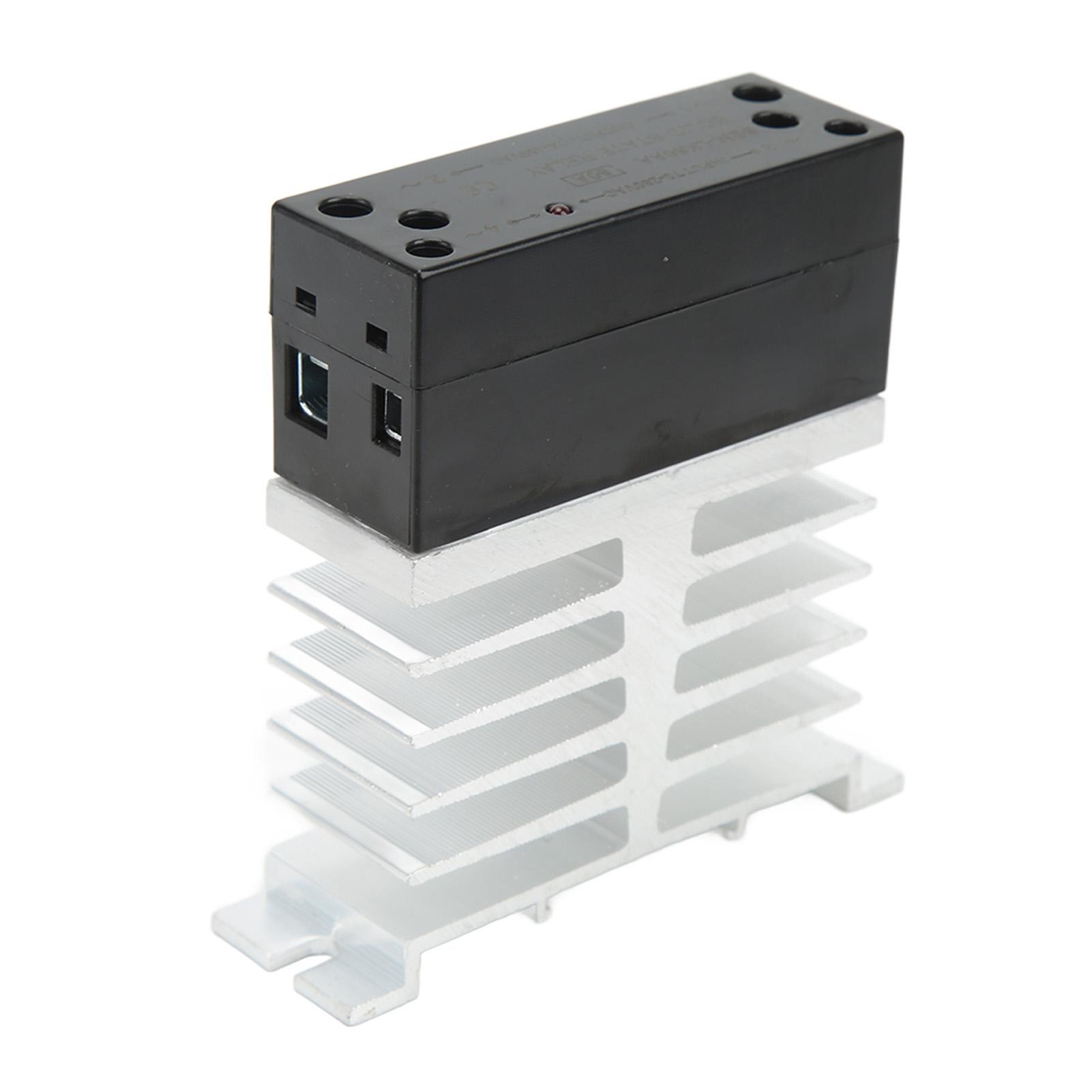 AC to AC Solid State Relay with Heat Sink Flame Retardant 70280VAC Input 24480VAC Output SSR
AC to AC Solid State Relay with Heat Sink Flame Retardant 70280VAC Input 24480VAC Output SSR