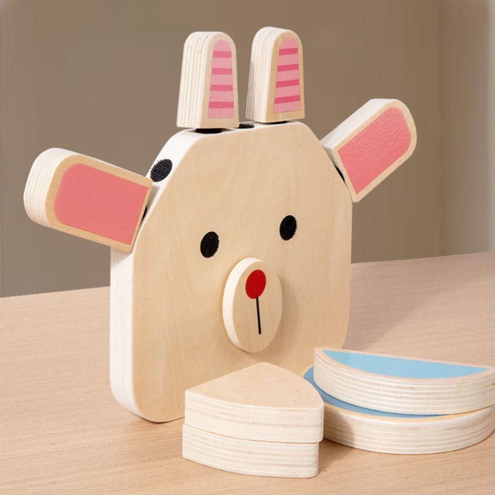 Jigsaw Toys Wooden Face Changing Blocks Montessori Shape Matching Game Boys Girls Style A
Jigsaw Toys Wooden Face Changing Blocks Montessori Shape Matching Game Boys Girls Style A