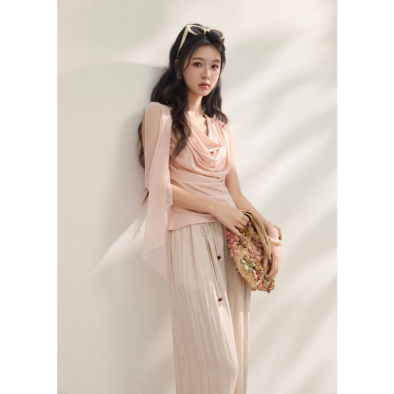 Women s Lyocell Cowl Neck Knit Tee with Ribbon Detail M
Women s Lyocell Cowl Neck Knit Tee with Ribbon Detail M